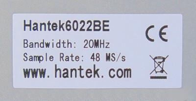 Osciloscopio Hantek 6022BE