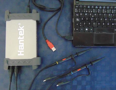 Osciloscopio Hantek 6022BE