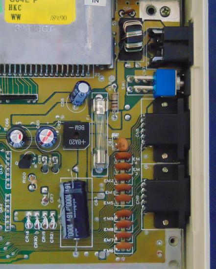 Commodore 64C: Electrónica Commodore 64C: Electrónica