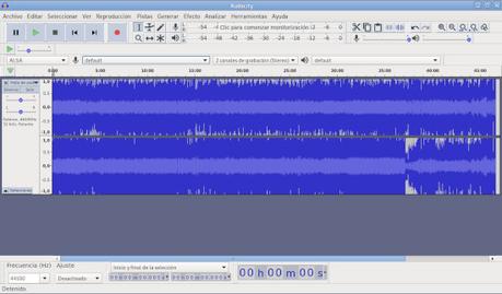 Casete a PC con Audacity Casete a PC con Audacity