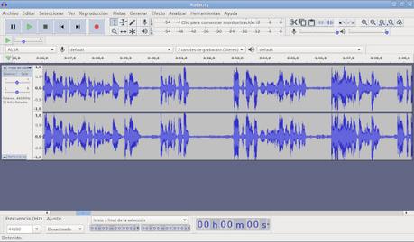 Casete a PC con Audacity Casete a PC con Audacity