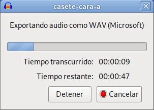Casete a PC con Audacity Casete a PC con Audacity