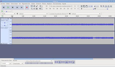 Casete a PC con Audacity Casete a PC con Audacity