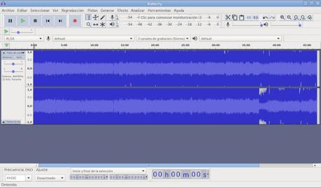 Casete a PC con Audacity Casete a PC con Audacity