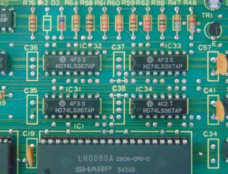 Toshiba MSX HX-10 64K: Electrónica Toshiba MSX HX-10 64K: Electrónica