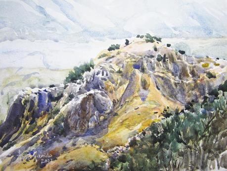 Paleta y acuarelas julio 2022 Paleta y acuarelas julio 2022