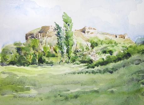 Paleta y acuarelas julio 2022 Paleta y acuarelas julio 2022