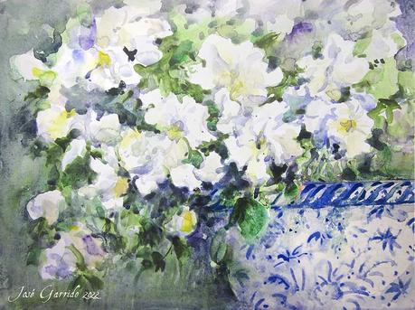 Paleta y acuarelas julio 2022 Paleta y acuarelas julio 2022