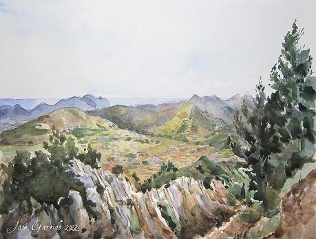 Paleta y acuarelas julio 2022 Paleta y acuarelas julio 2022