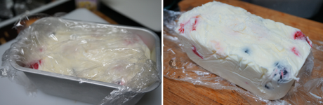 Tarta helada de queso y yogur Keto Tarta helada de queso y yogur Keto