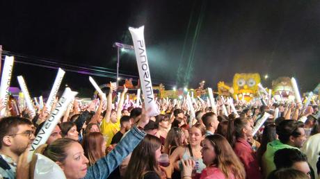 La Orquesta Panorama congregó a miles de personas en su visita a Cabañas Raras 45