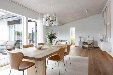 delikatissen wood ceiling techo de madera scandi style scandi home salón escandi interior de madera estilo nórdico estilo escandinavo casa sueca Casa de madera bleached wood ceiling 