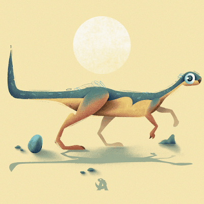 Los dinosaurios chilenos de Ariel Salinas