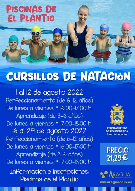 Las piscinas de El plantío organiza cursillos de natación durante el mes de agosto 5 Las piscinas de El plantío organiza cursillos de natación durante el mes de agosto 5