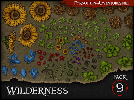 Wilderness - Pack 9, de ForgottenAdventures