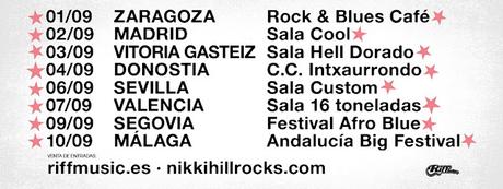 NIKKI HILL: REGRESO A ESPAÑA