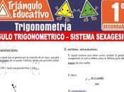 Ángulo Trigonométrico Sistema Sexagesimal para Primero Secundaria