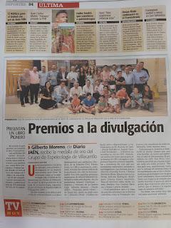 Breve Crónica de la X Gala de la Espeleología Breve Crónica de la X Gala de la Espeleología