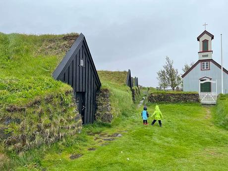 La granja historica Keldur en Islandia