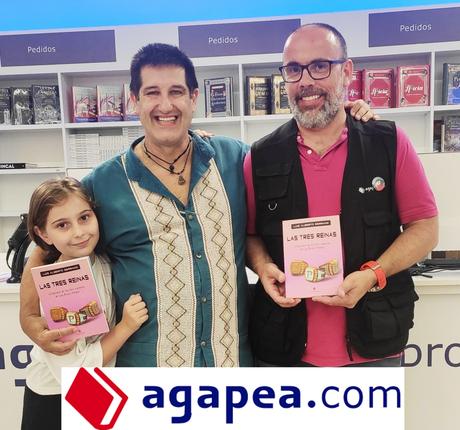 Mi novela «Las tres reinas», a la venta en Librería AGAPEA (Las Palmas de G.C.)