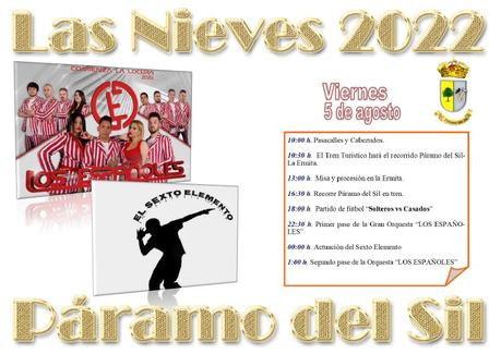 Páramo del Sil celebra sus Fiestas de Las Nieves los días 4, 5, 6 y 7 de agosto 3