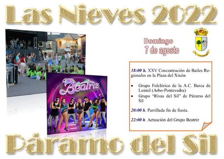 Páramo del Sil celebra sus Fiestas de Las Nieves los días 4, 5, 6 y 7 de agosto 5