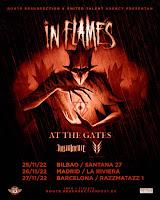 Conciertos en España en 2022 de In Flames con At The Gates, Imminence y Orbit Culture.
