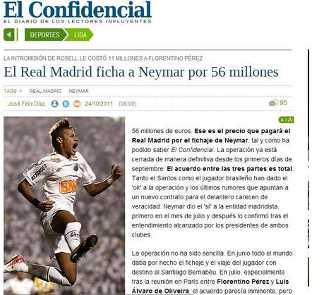 Neymar sigue en Brasil, de momento.