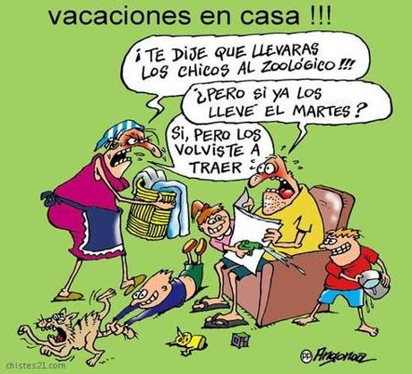 Chistes gráficos de vacaciones para reir en tus vacaciones