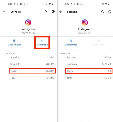 Cómo borrar el caché de Instagram de iPhone y Android Cómo borrar el caché de Instagram de iPhone y Android