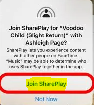 Cómo reproducir música durante las llamadas FaceTime en iPhone
