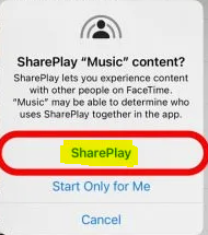 Cómo reproducir música durante las llamadas FaceTime en iPhone