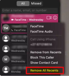 Cómo borrar el historial de FaceTime en tu Mac Cómo borrar el historial de FaceTime en tu Mac