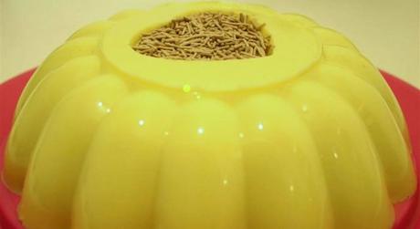 Gelatina de plátano