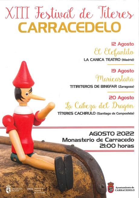 El XIII Festival de Títeres de Carracedelo llena agosto de actividades familiares 1