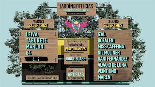 Jardín de las Delicias 2022, programación