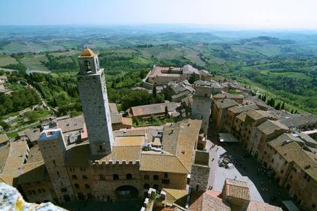 San Gimignano, un asombroso pueblo medieval en La Toscana, Italia