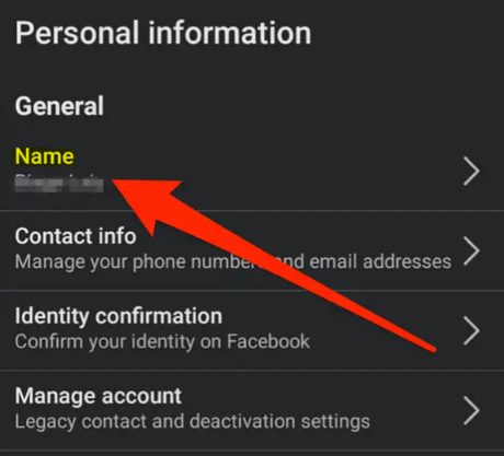 Cómo cambiar el nombre de Facebook en el teléfono