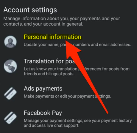 Cómo cambiar el nombre de Facebook en el teléfono