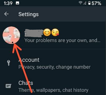Cómo cambiar la foto de perfil de WhatsApp en Android Cómo cambiar la foto de perfil de WhatsApp en Android