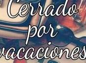 Cerrado vacaciones