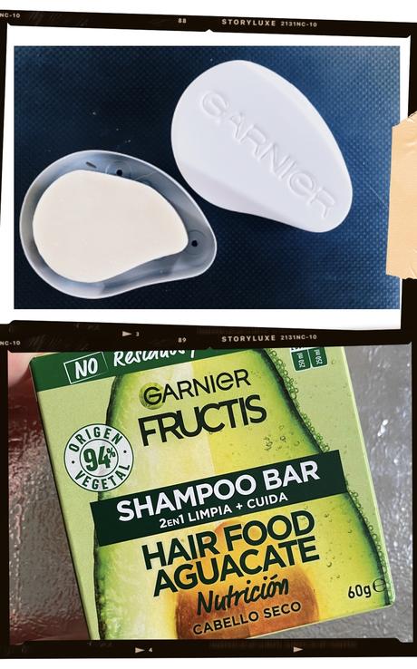 Shampoo en barra shampoo sólido Fructis Garnier
