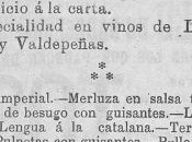 Café restaurant Occidente: vinos Liébana ostras frescas