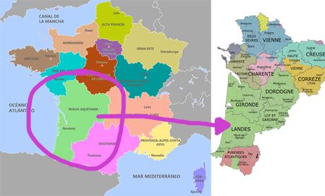 Viajar a Las Landas con niños y en bicicleta