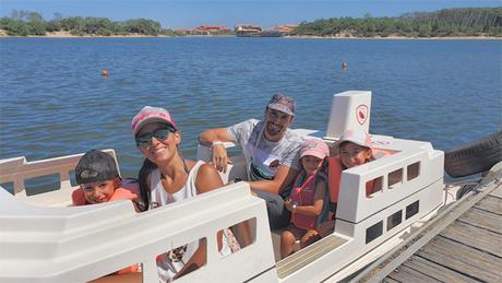Viajar a Las Landas con niños y en bicicleta