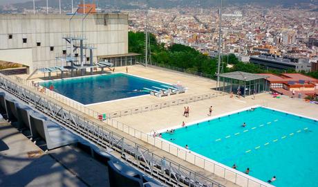 Disfruta de las piscinas de Barcelona en pleno verano