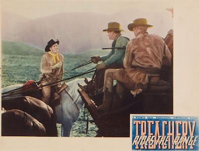 TREACHERY RIDES THE RANGE (USA, 1936) Western