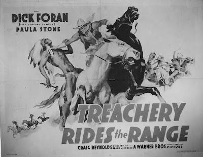 TREACHERY RIDES THE RANGE (USA, 1936) Western