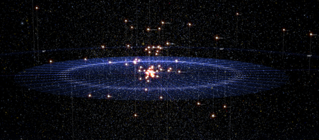 ¡Un mapa estelar en 3D con más de 100.000 estrellas de la Vía Láctea!