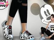 Sims Shoes: Silver Mickey Mouse sneakers Zara